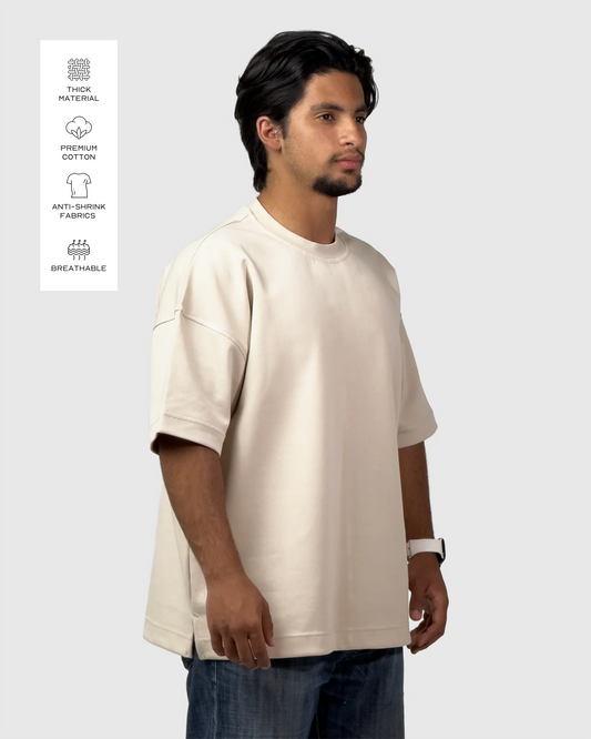 Linear Premium Oversized | Beige