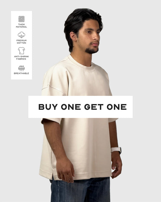 Linear Premium Oversized | Beige